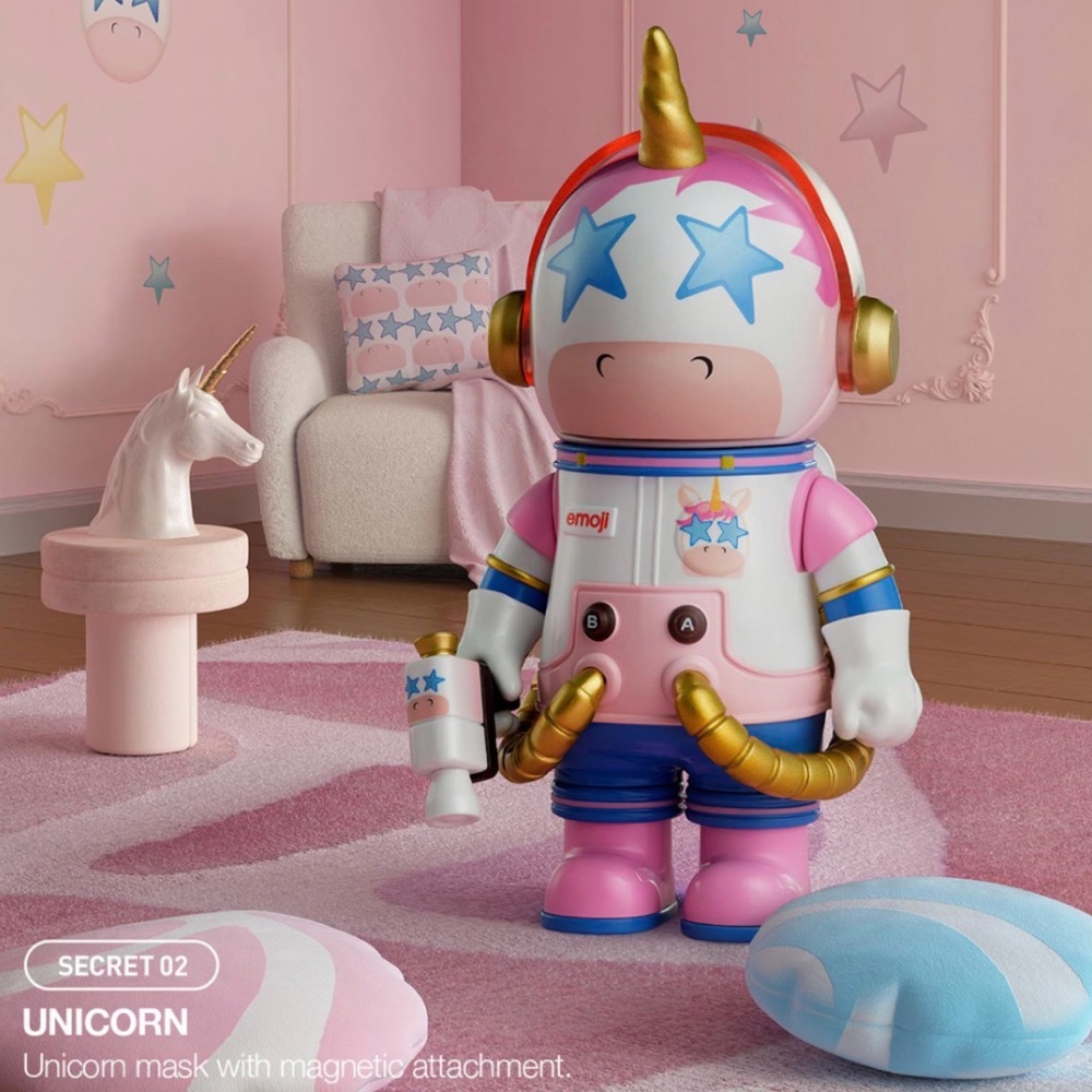 Mega Space Molly 100% - Emoji Series SECRET: Unicorn 🦄